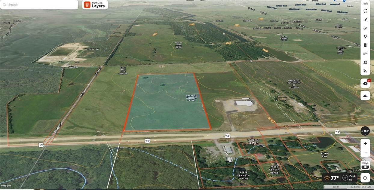 20. Land for Sale at 2875 S Kerr Boulevard Sallisaw, Oklahoma 74955 United States